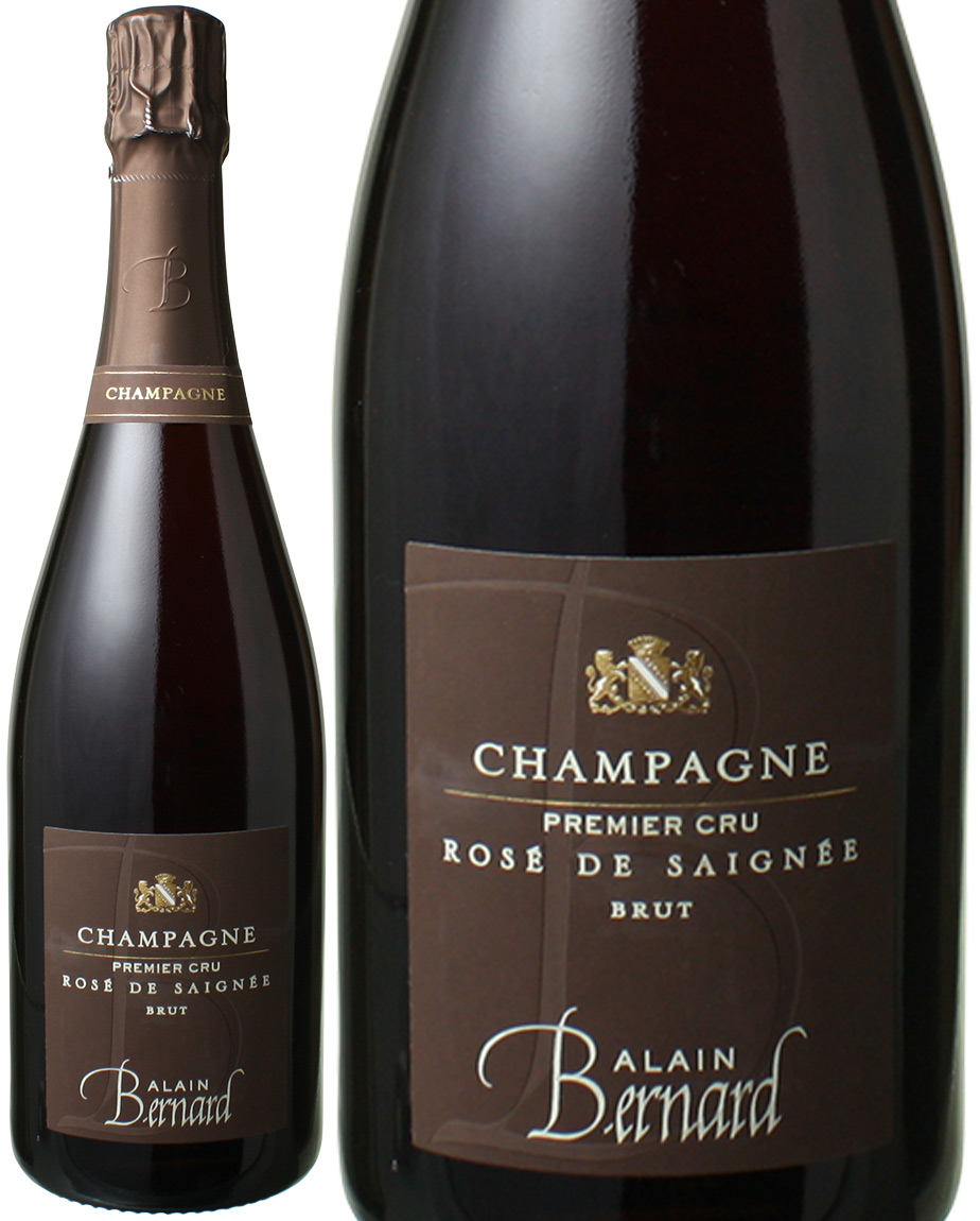 アラン・ベルナール  ブリュット　プルミエ・クリュ　ロゼ・ド・セニエ　NV　＜ロゼ＞　＜ワイン／シャンパン＞