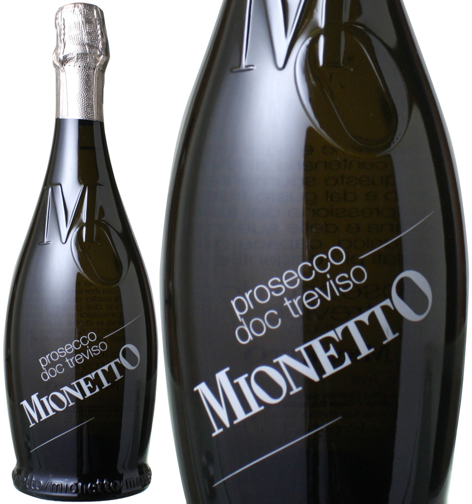 ミオネット　プロセッコ　DOC・トレヴィーゾ　エクストラ・ドライMO　NV　ミオネット　＜白＞　＜ワイン／イタリア／スパークリング＞