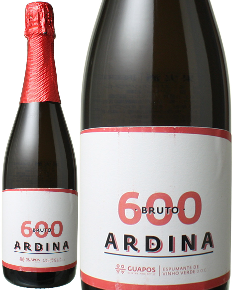 アルディナ・エスプマンテ　600　ヴィーニョ・ヴェルデ　NV　グアポス・ワイン・プロジェクト　 ＜白＞　＜ワイン／ポルトガル／スパークリング＞