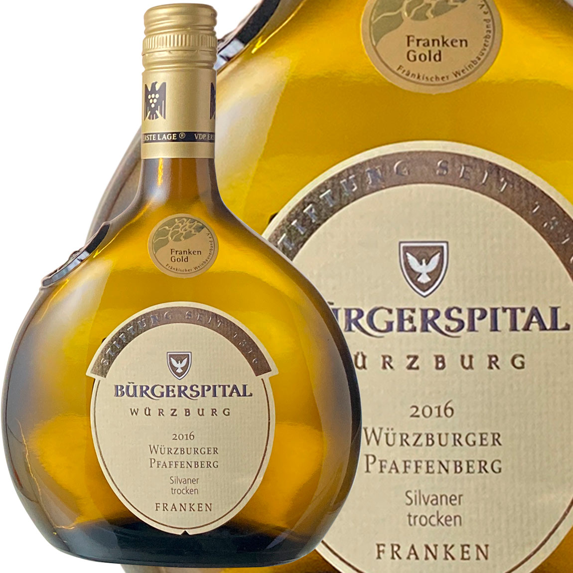ヴェルツブルガー　プファンベルク　シルヴァーナ　エアステラーゲ　[2020]　ビュルガーシュピタール　＜白＞　＜ワイン／ドイツ＞