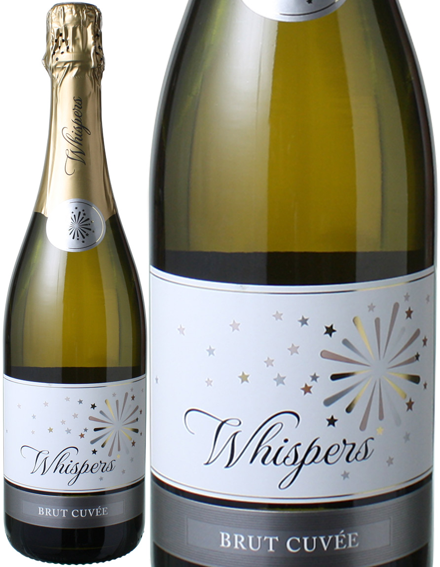 ウィスパーズ　ブリュット・キュヴェ　NV　イディル・ワイン　＜白＞　＜ワイン／スパークリング＞