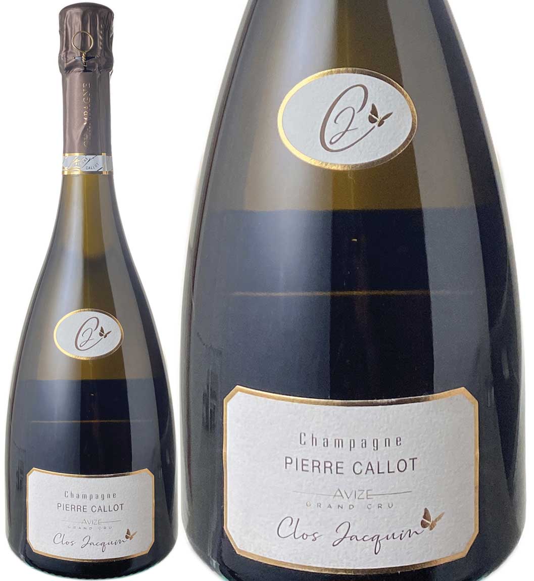 ピエール・カロ　クロ・ジャカン　ブリュット　アヴィーズ・グラン・クリュ　NV　＜白＞　＜ワイン／シャンパン＞