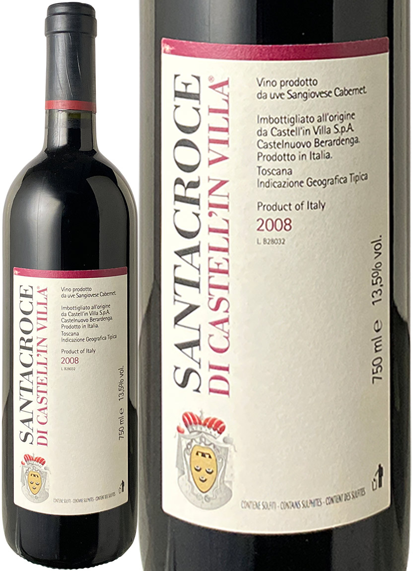サンタクローチェ　[2008]　カステルイン・ヴィッラ　＜赤＞　＜ワイン／イタリア＞