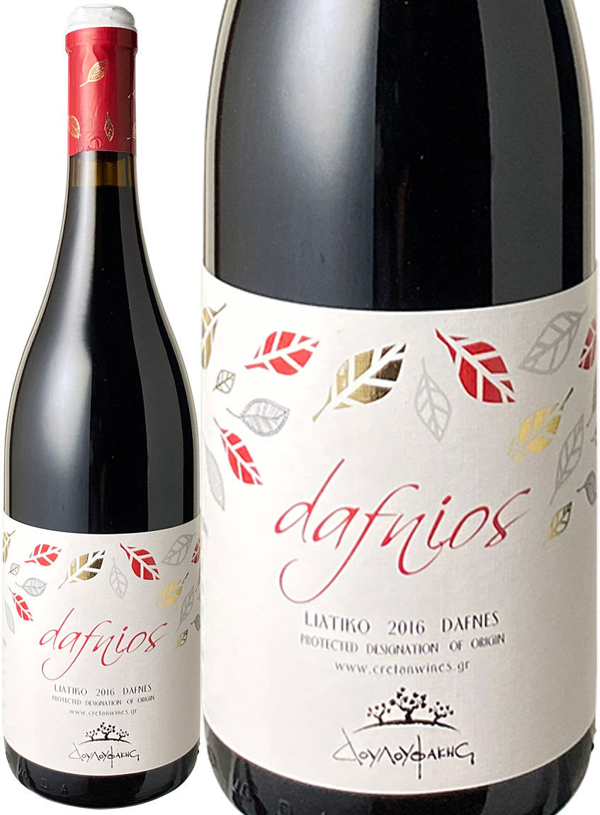 ダフニオス・レッド　[2017]　ドゥルファキス・ワイナリー　＜赤＞　＜ワイン／ギリシャ＞※ヴィンテージが異なる場合がございます。
