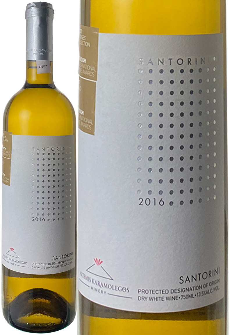 サントリーニ　[2016]　アルテミス・カラモレゴス　＜白＞　＜ワイン／ギリシャ＞
