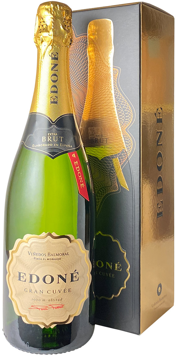 エドネ　グラン・キュヴェ　エクストラ・ブリュット　メトード・トラディショナル　[2015]　ヴィニェードス・バラモラル　＜白＞　＜ワイン／スパークリング＞　※ヴィンテージが異なる場合があります。