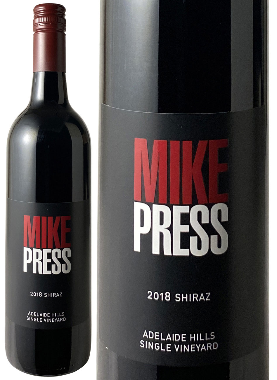 マイク・プレス　シラーズ　[2019]　マイク・プレス・ワインズ　＜赤＞　＜ワイン／オーストラリア＞　※ヴィンテージが異なる場合があります。