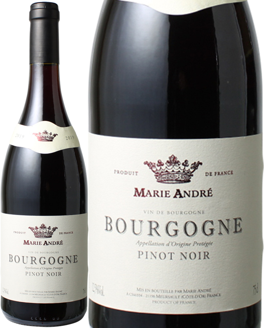 ブルゴーニュ　ピノ・ノワール　[2020]　マリー・アンドレ　＜赤＞　＜ワイン／ブルゴーニュ＞　※ヴィンテージが異なる場合があります。