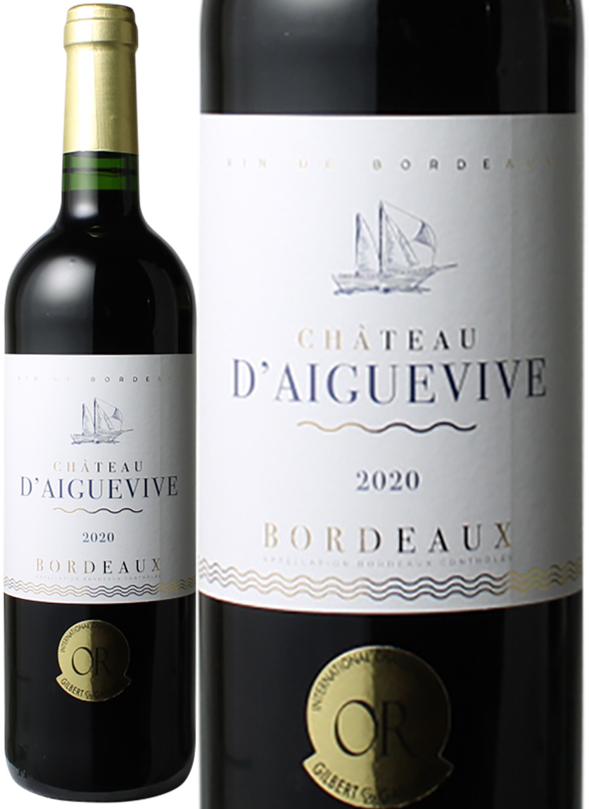 シャトー・デグヴィーヴ　[2020]　＜赤＞　＜ワイン／ボルドー＞　※ヴィンテージが異なる場合があります。