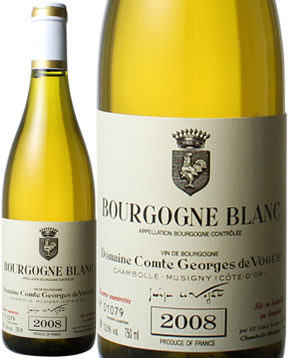 ブルゴーニュ　ブラン　[2008]　コント・ジョルジュ・ド・ヴォギュエ　＜白＞　＜ワイン／ブルゴーニュ＞