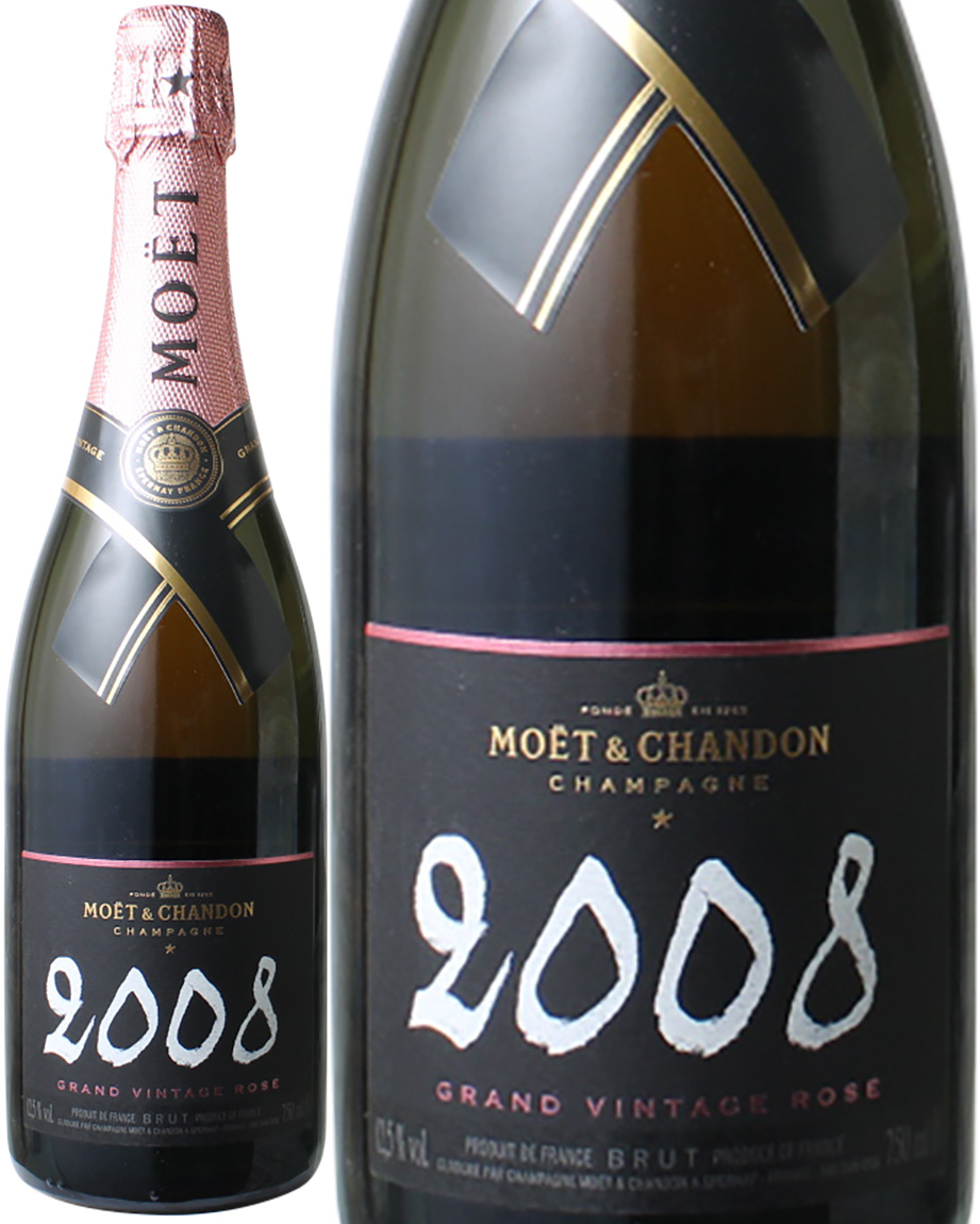 モエ・エ・シャンドン　グラン・ヴィンテージ　ロゼ　[2008]　＜ロゼ＞　＜ワイン／シャンパン＞