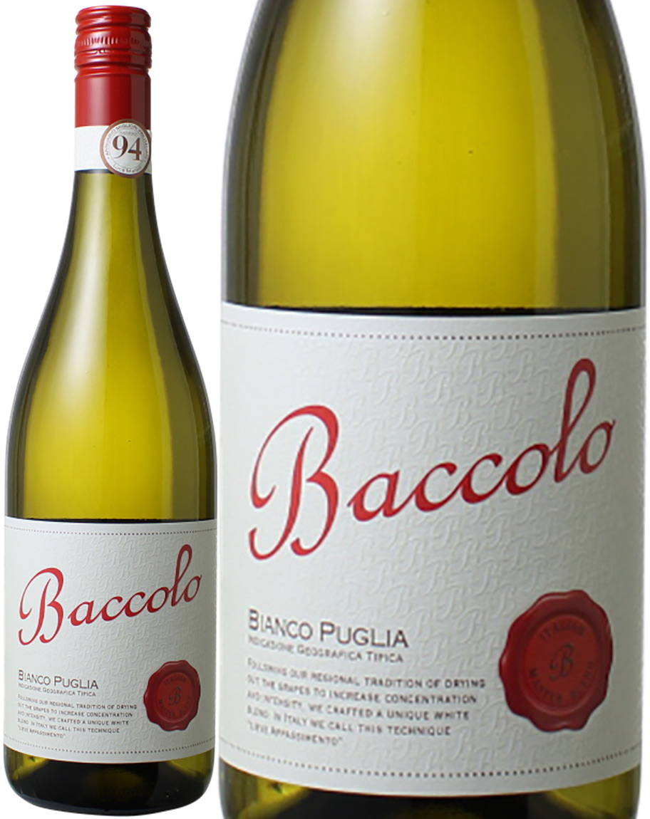 バッコロ　ビアンコ・プーリア　セミ・アパッシメント　[2020]　チェーロ・エ・テッラ　＜白＞　＜ワイン／イタリア＞※ヴィンテージが異なる場合があります。