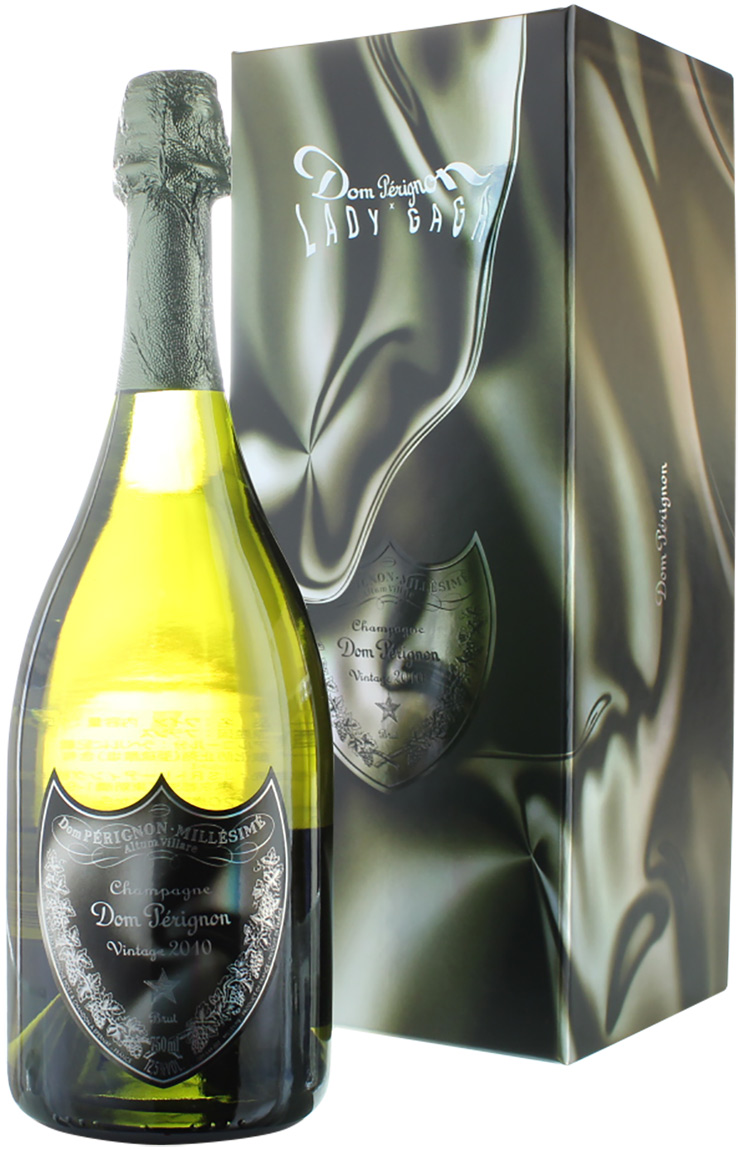 ドン・ペリニョン　ブリュット　レディー・ガガ　限定ボトル　[2010]　＜白＞　＜ワイン／シャンパン＞