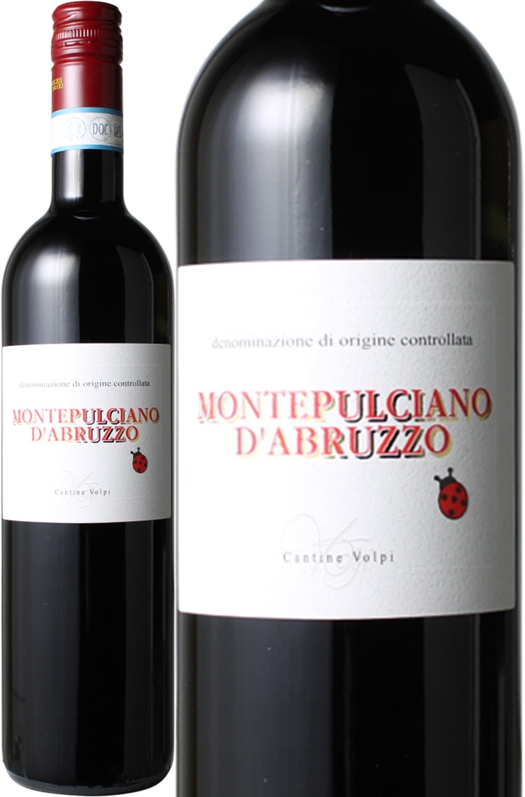 モンテプルチアーノ・ダブルッツオ　[2019]　カンティーネ・ヴォルピ　＜赤＞　＜ワイン／イタリア＞※ヴィンテージが異なる場合があります。