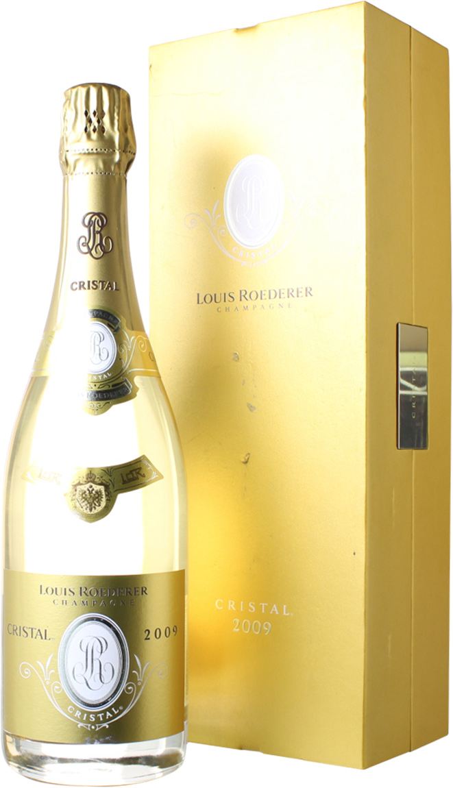 ルイ・ロデレール　クリスタル　[2009]　＜白＞　＜ワイン／シャンパン＞※ラベル、箱に僅かな傷がありますが品質に問題はありません。
