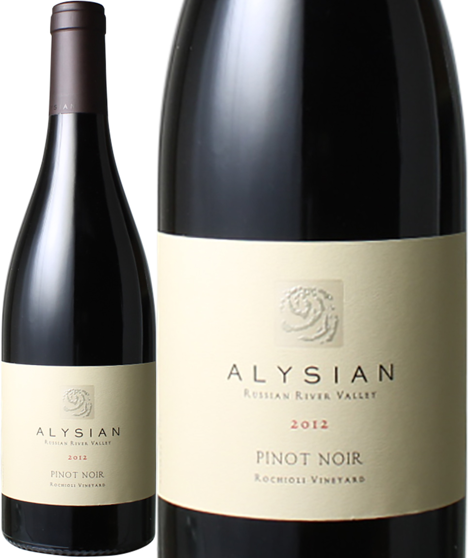 ピノ・ノワール　ロキオリ・ヴィンヤード　[2012]　アリシアン・ワインズ　＜赤＞　＜ワイン／アメリカ＞※ヴィンテージワインの為、ラベルにわずかなシミがございます。