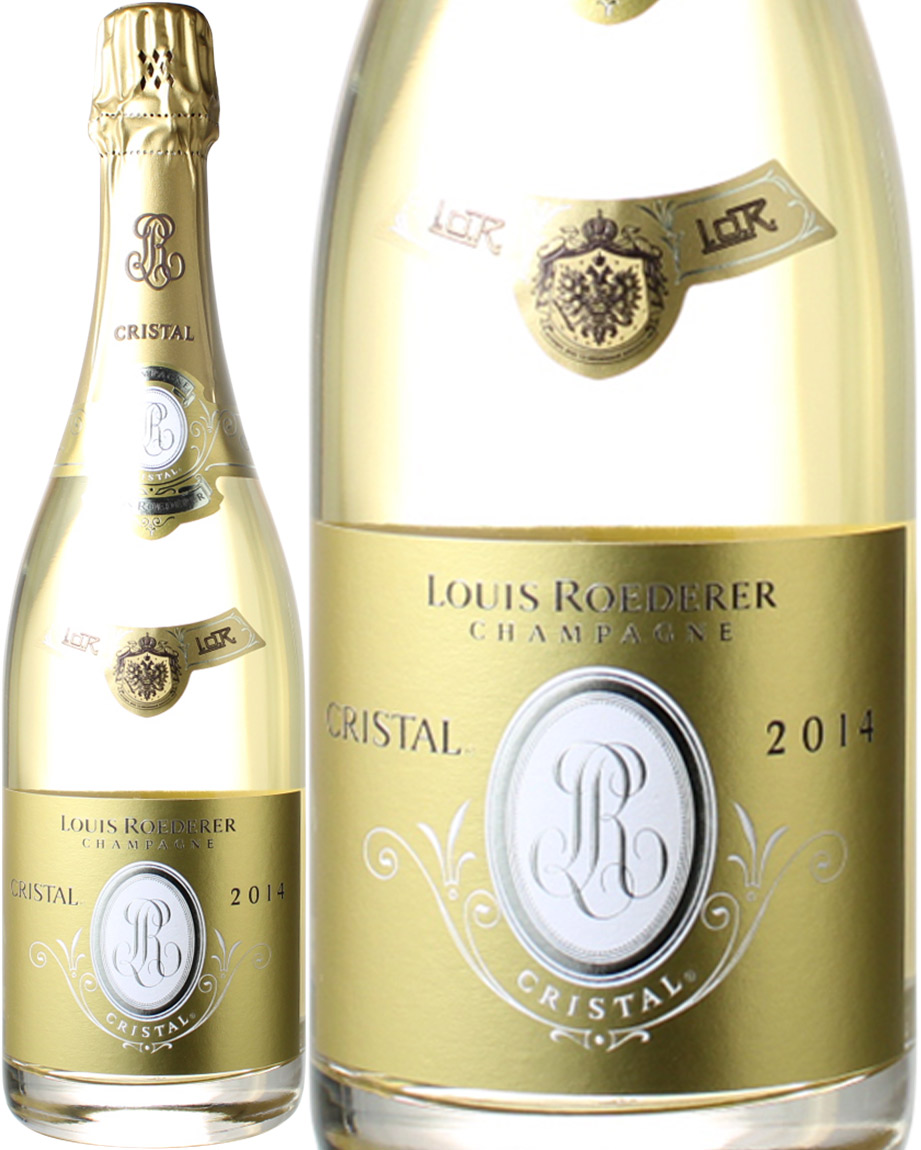 【特別価格5月末まで】 ルイ・ロデレール　クリスタル　[2014]　＜白＞　＜ワイン／シャンパン＞