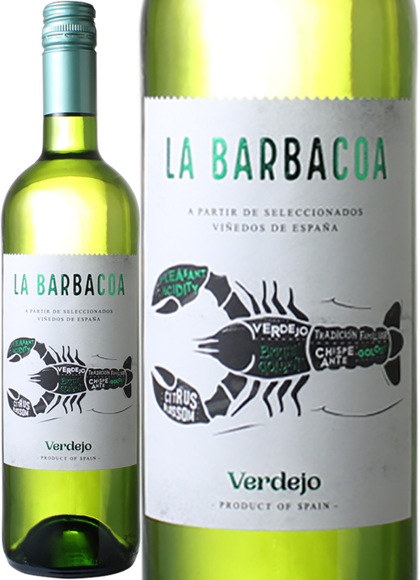 ラ・バルバコア　ヴェルデホ　[2021]　ボデガス・ミレニウム　＜白＞　＜ワイン／スペイン＞※ヴィンテージが異なる場合があります。