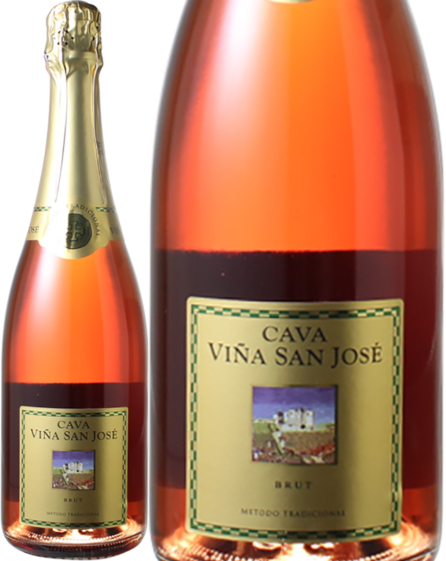 カヴァ　ヴィーニャ・サン・ホセ　ロゼ・ブリュット　ＮＶ　＜ロゼ＞　＜ワイン／スペイン／スパークリング＞