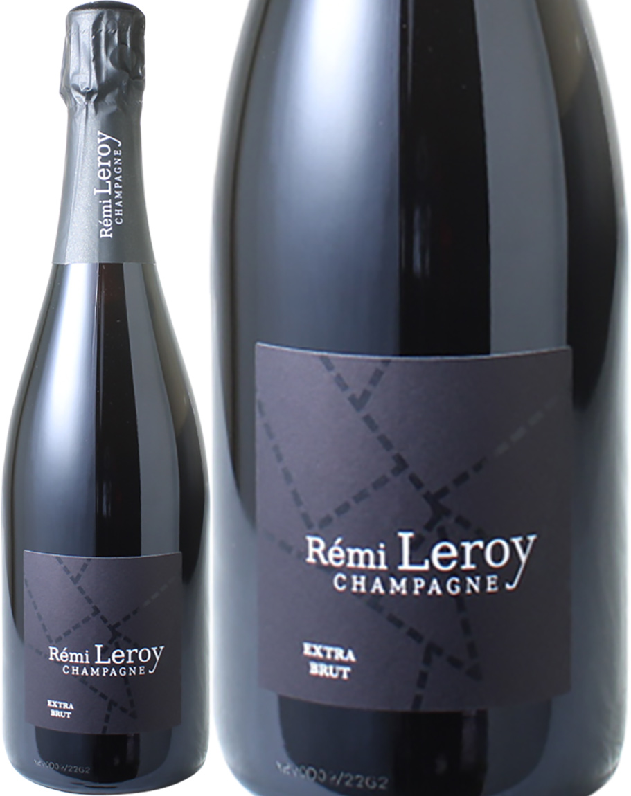 レミ・ルロワ　エクストラ・ブリュット　NV（ピノ・ノワール70%、シャル ドネ20%、ピノ・ムニエ10%）＜白＞　＜ワイン／シャンパン＞
