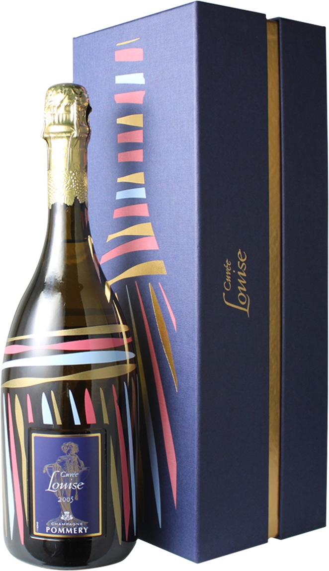 【特別価格3月末日まで】ポメリー　キュヴェ・ルイーズ　ギフトボックス　[2005]　＜白＞　＜ワイン／シャンパン＞