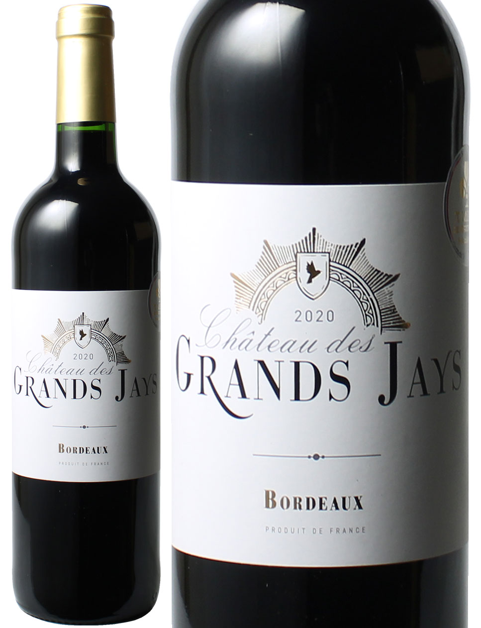 シャトー・グラン・ジェイズ　[2020]　Chateau Grands Jays　＜赤＞　＜ワイン／ボルドー＞