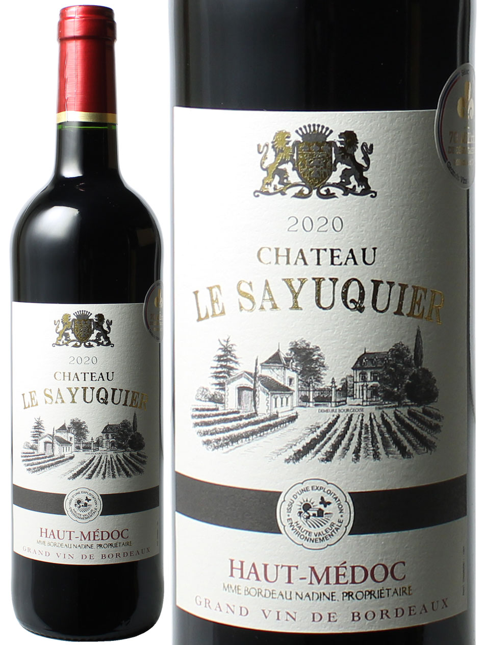 シャトー・ル・サユキ　[2020]　Chateau Le Sayuquier　＜赤＞　＜ワイン／ボルドー＞