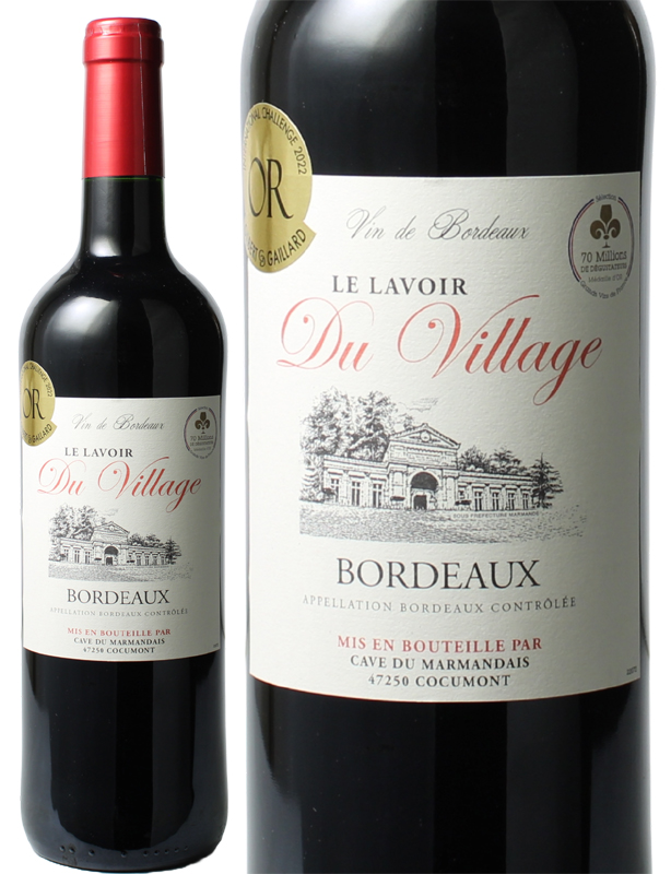 ル・ラヴォワール・デュ・ヴィラージュ　[2023]　＜赤＞　＜ワイン／ボルドー＞