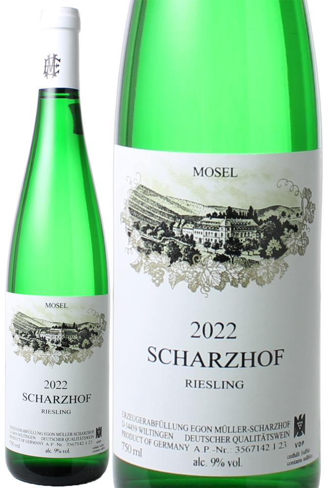 シャルツホーフ　リースリング　Q.b.A.　[2022]　エゴン・ミュラー　＜白＞　＜ワイン／ドイツ＞