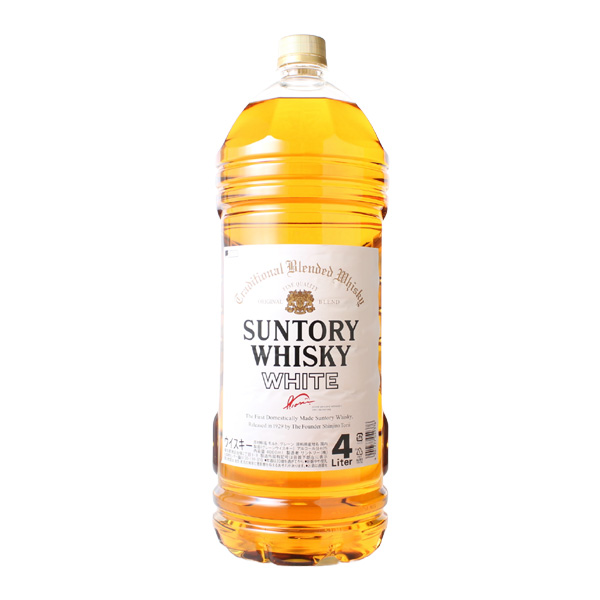 【送料無料】【大容量】【同梱不可】サントリー ホワイト 40% 4000ml ウイスキー
