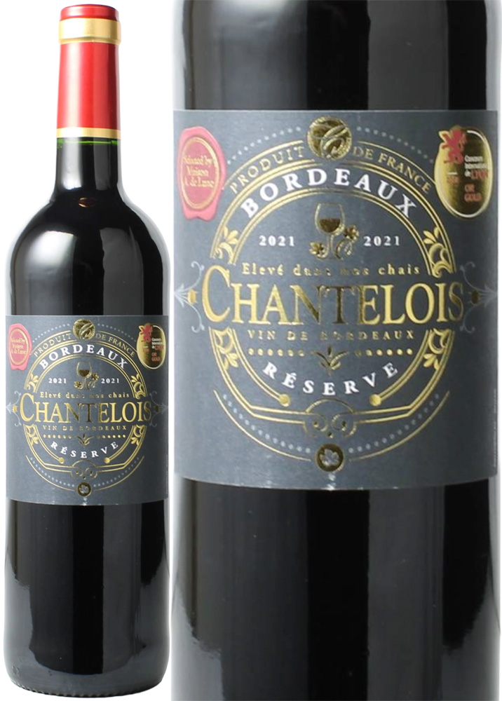 シャンテロワ　ボルドー・ルージュ　[2021]　＜赤＞　＜ワイン／ボルドー＞
