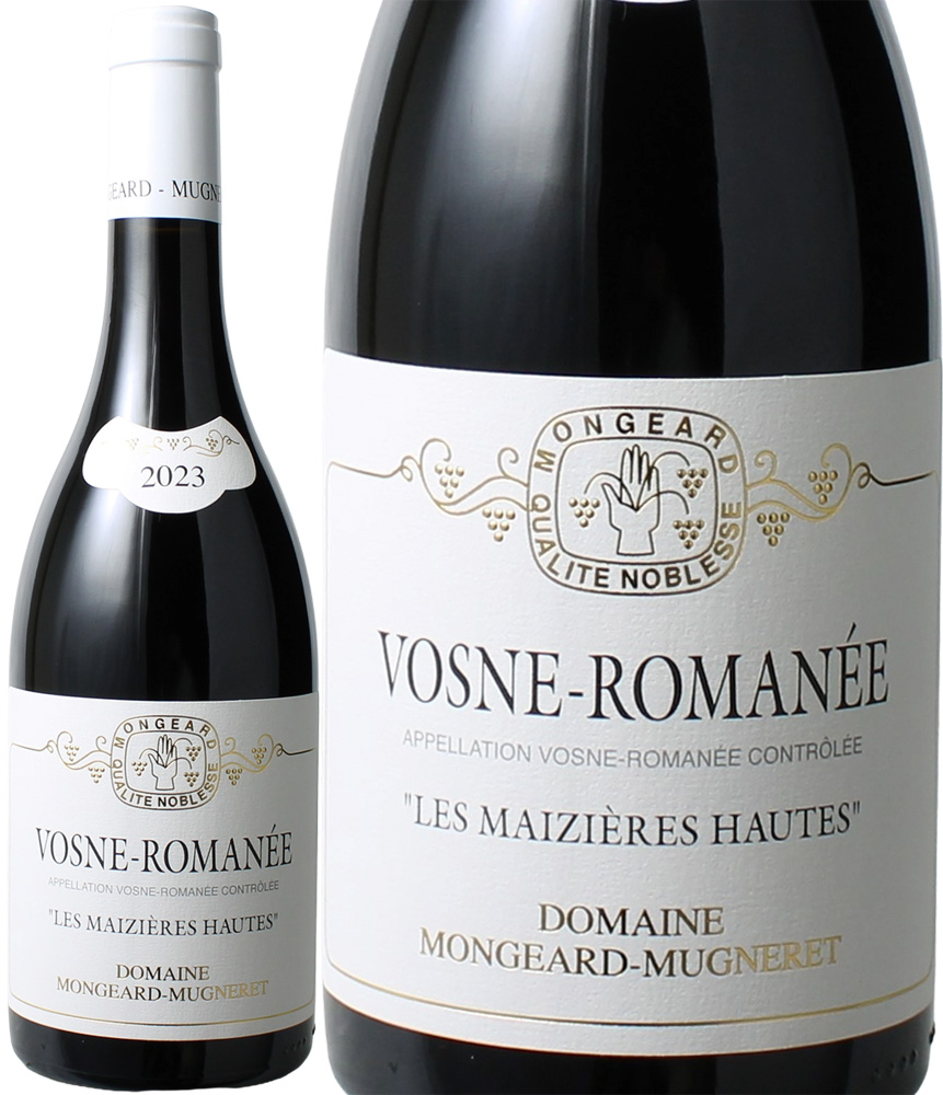 ヴォーヌ・ロマネ　レ・マジエール・オー　[2023]　モンジャール・ミュニュレ　＜赤＞　＜ワイン／ブルゴーニュ＞