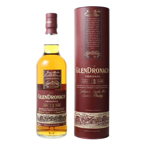 グレンドロナック 12年 オリジナル シェリー樽　43％　700ml　並行輸入品