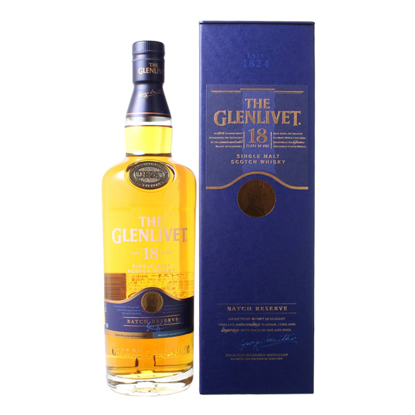 ザ・グレンリベット 18年 正規品 40% 700ml ウイスキー