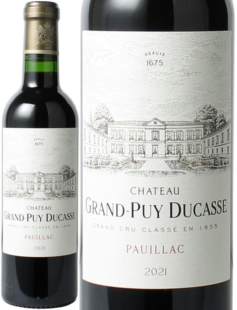 シャトー・グラン・ピュイ・デュカス　ハーフサイズ　375ml　[2021]　＜赤＞　＜ワイン／ボルドー＞
