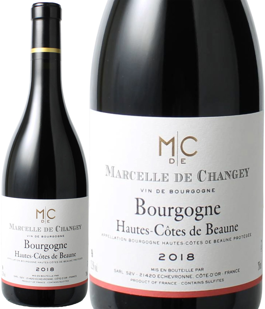 オート・コート・ド・ボ－ヌ　ルージュ　[2018]　マルセル・ド・シャンジェ　＜赤＞　＜ワイン／ブルゴーニュ＞