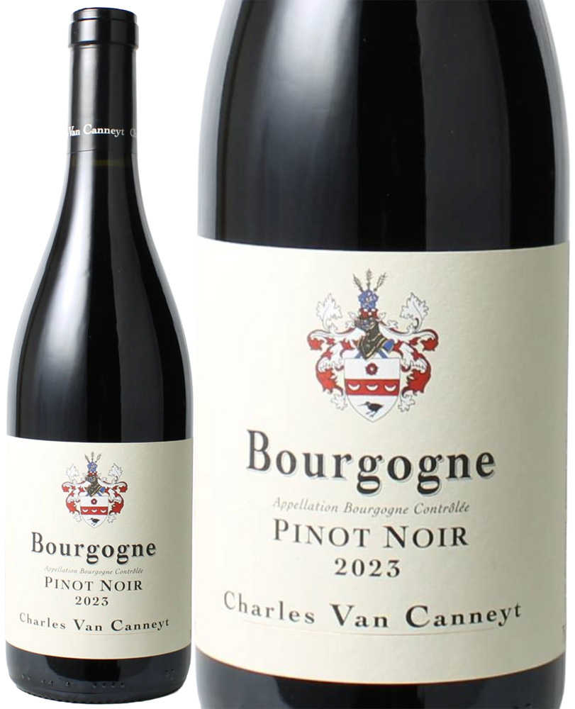 【12月＆1月厳選ワイン】ブルゴーニュ・ルージュ　[2023]　シャルル・ヴァン・カネイ　＜赤＞　＜ワイン／ブルゴーニュ＞