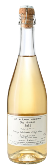 【お一人様12本限り】ポールジロー　スパークリング　グレープジュース　(ユニブラン)　2025　750ml