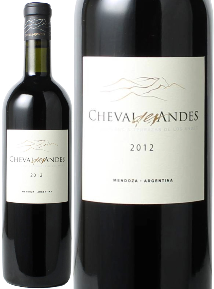 シュヴァル・デ・アンデス　[2012]　アルゼンチン（シャトー・シュヴァル・ブラン）　＜赤＞　＜ワイン／アルゼンチン＞