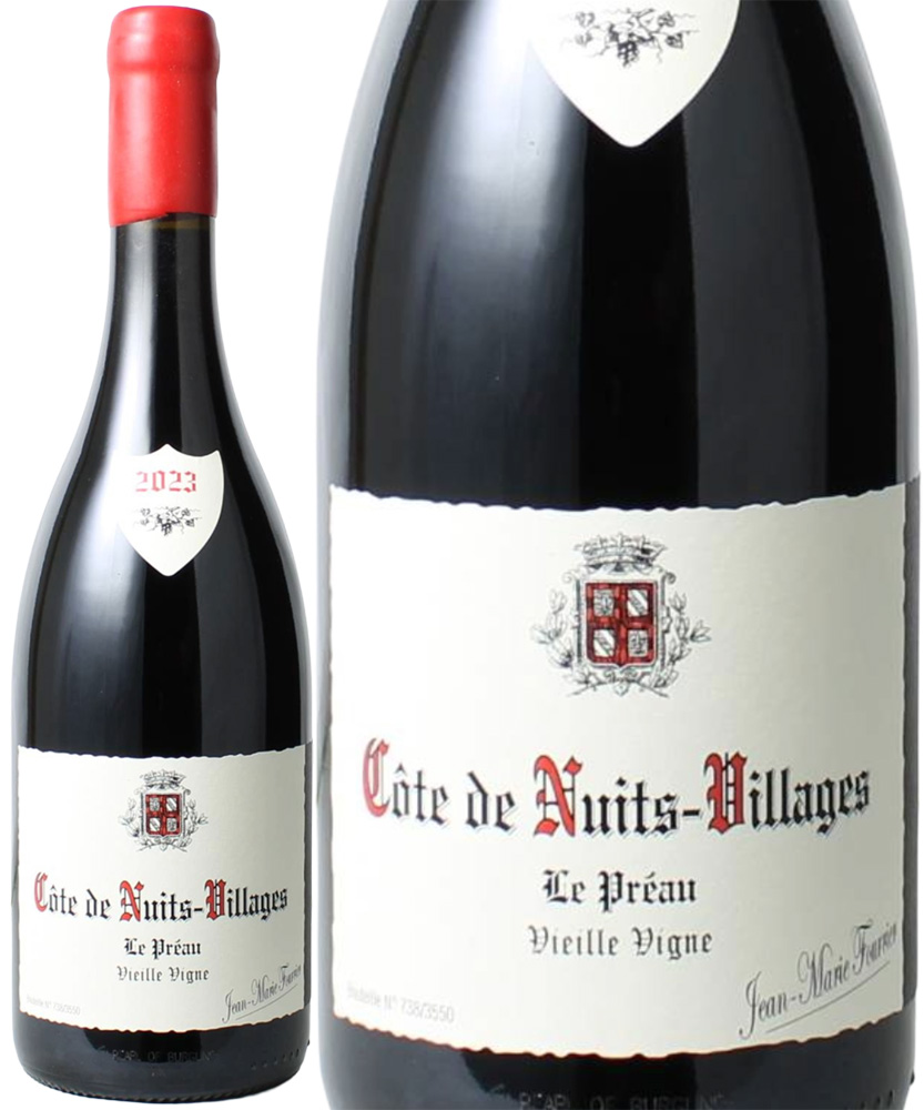 コート・ド・ニュイ・ヴィラージュ　ル・プレオー　[2023]　ジャン・マリー・フーリエ　＜赤＞　＜ワイン／ブルゴーニュ＞