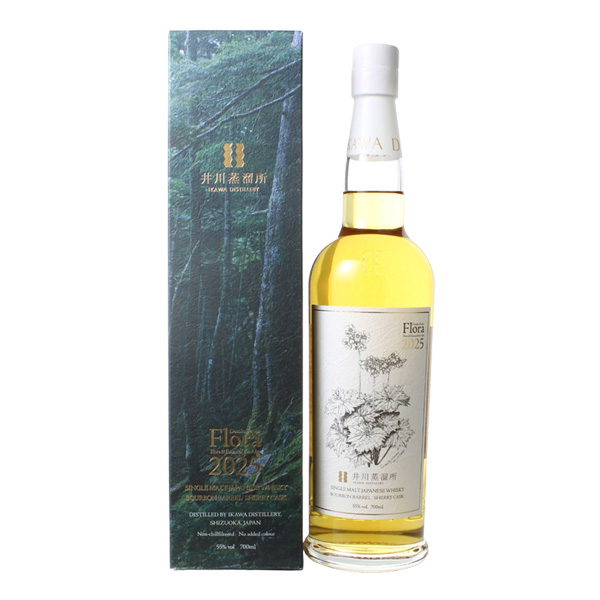 井川蒸留所 デッサン シングルモルトデッサンシリーズフローラ2025 55% 700ml ウイスキー