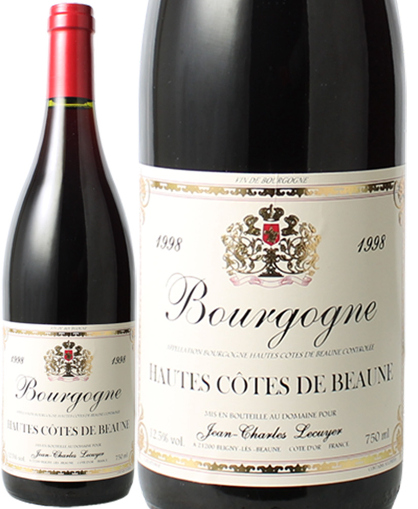 ブルゴーニュ　オート・コート・ド・ボーヌ　ルージュ　[1998]　ジャン・シャルル・ルクイエ　＜赤＞　＜ワイン／ブルゴーニュ＞
