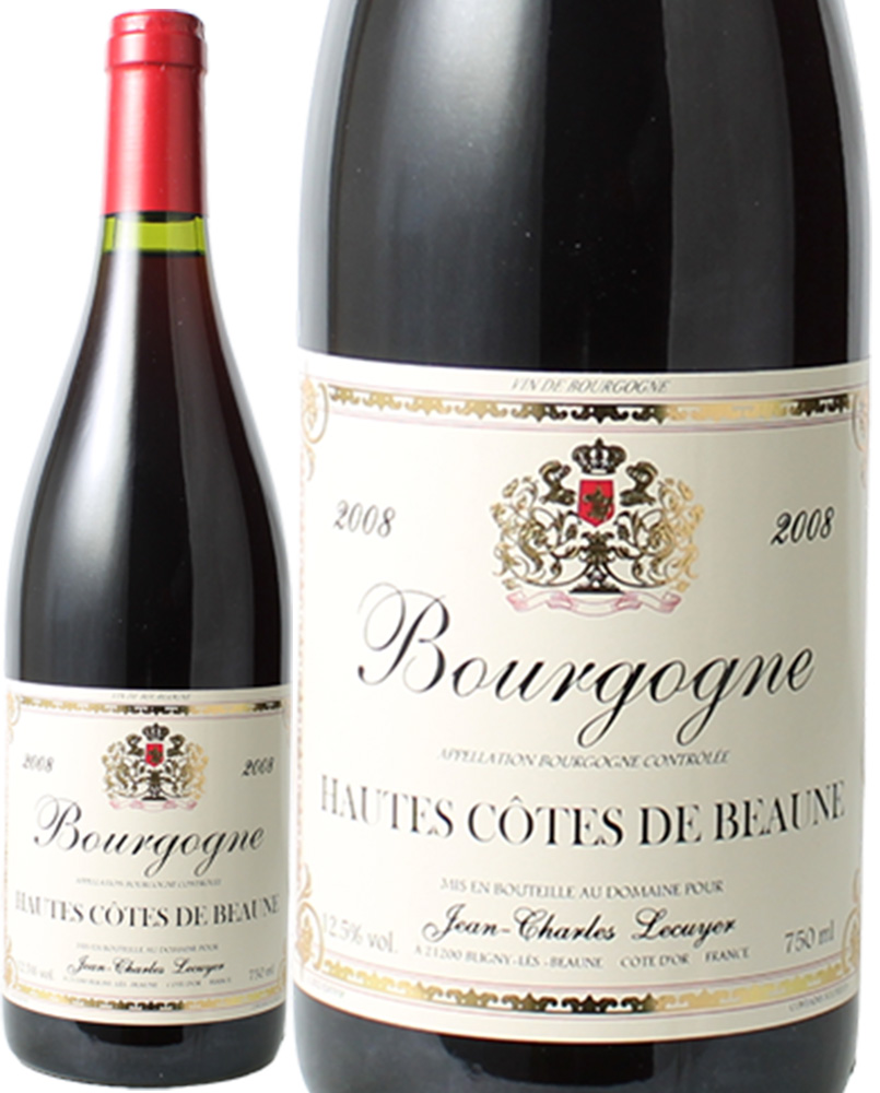 ブルゴーニュ　オート・コート・ド・ボーヌ　ルージュ　[2008]　ジャン・シャルル・ルクイエ　＜赤＞　＜ワイン／ブルゴーニュ＞