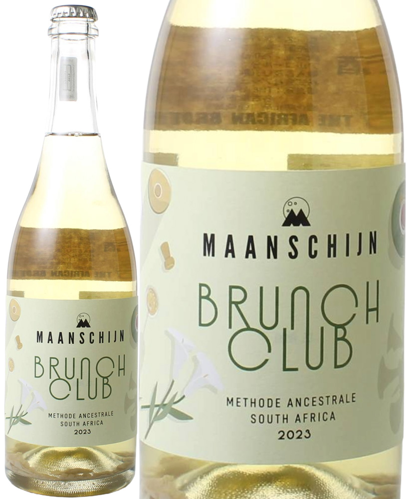ブランチ・クラブ メトード・アンセストラル　（ソーヴィニョン・ブラン）　[2023]　ムーンシャイン 　＜白＞　＜ワイン／南アフリカ／スパークリング＞※ボトル内側に酒石が見られる場合があります