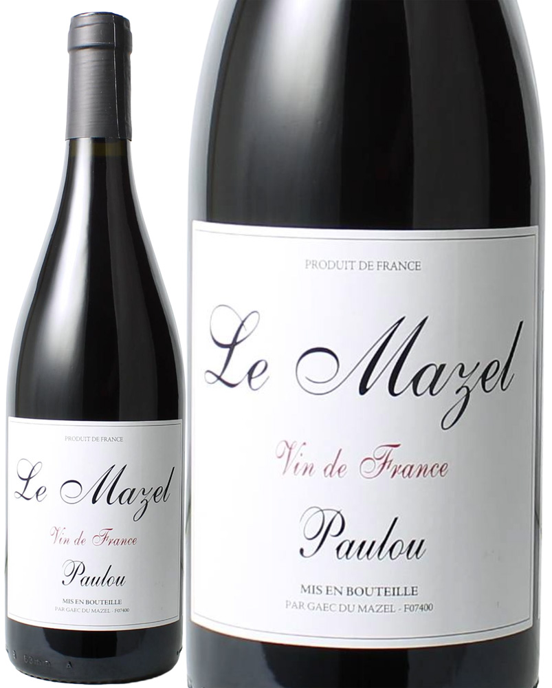 VDF　ポール　（サンソー）　[2024]　ル・マゼル　＜赤＞　＜ワイン／ローヌ＞