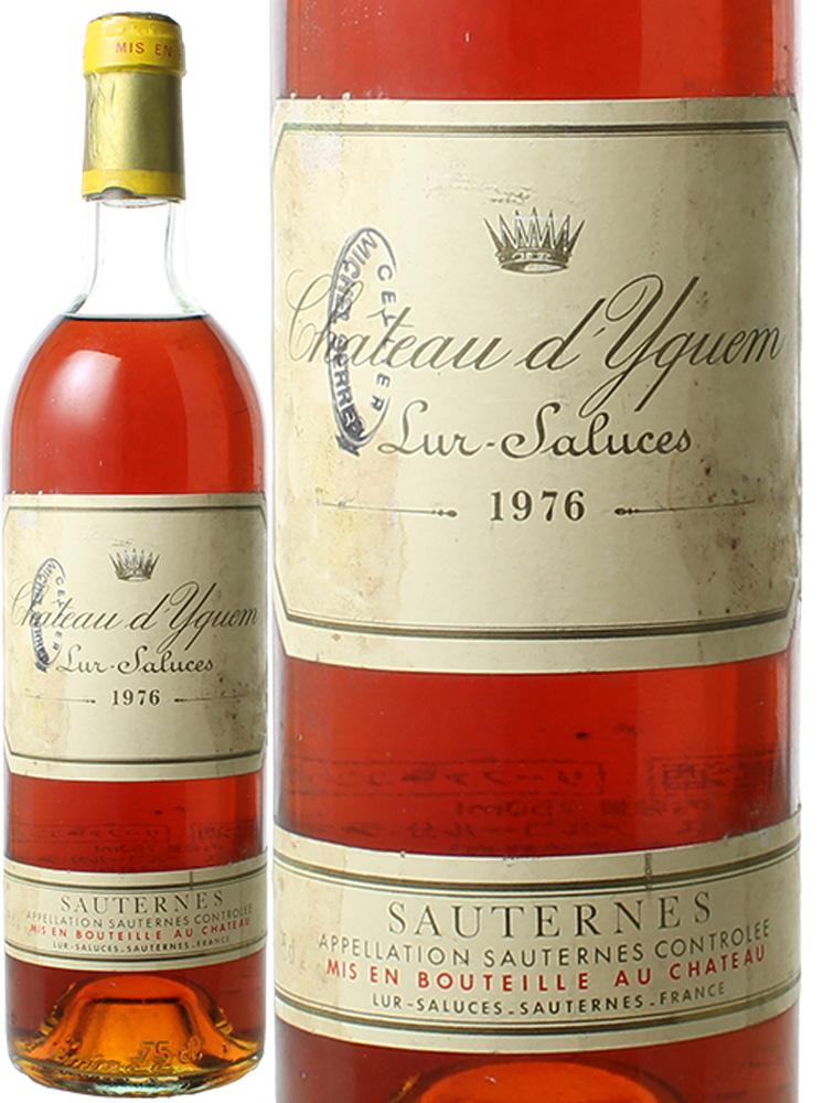 【2～3営業日以降出荷】シャトー・ディケム　750ml　[1976]　ソーテルヌ特別1級　＜白＞　＜ワイン／ボルドー＞