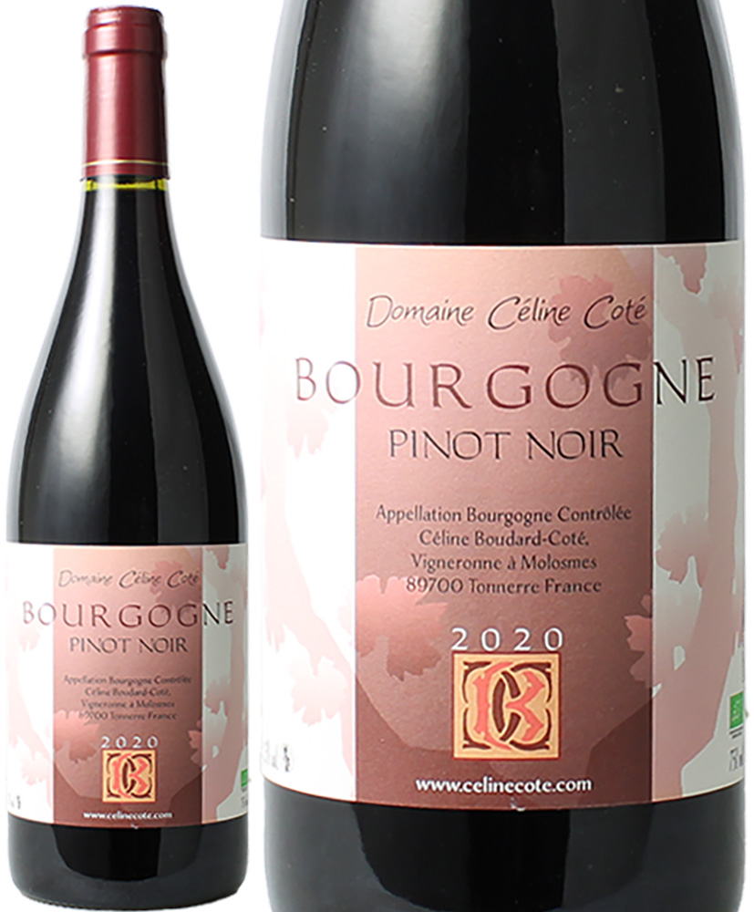 ブルゴーニュ　ルージュ　[2020]　セリーヌ・コテ　＜赤＞　＜ワイン／ブルゴーニュ＞