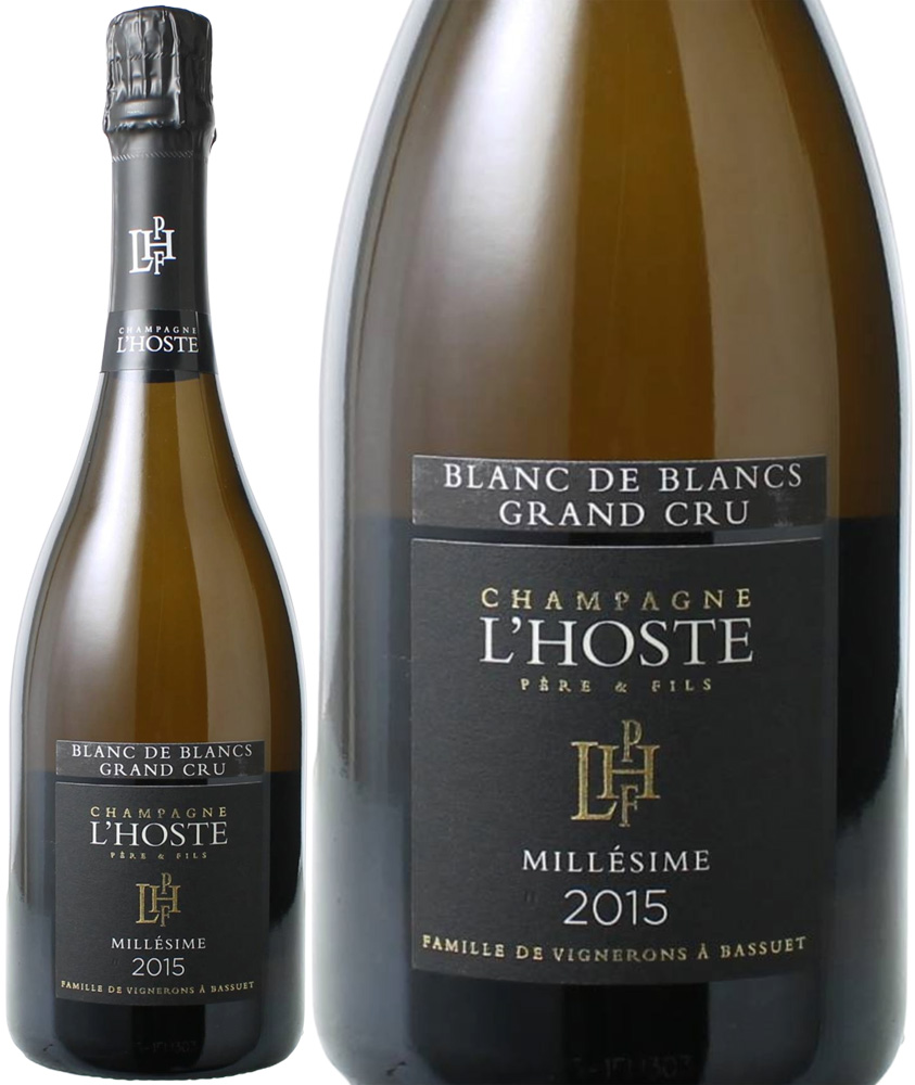 ロスト　グラン・クリュ　ブラン・ド・ブラン　ミレジム　[2015]　＜白＞　＜ワイン／シャンパン＞