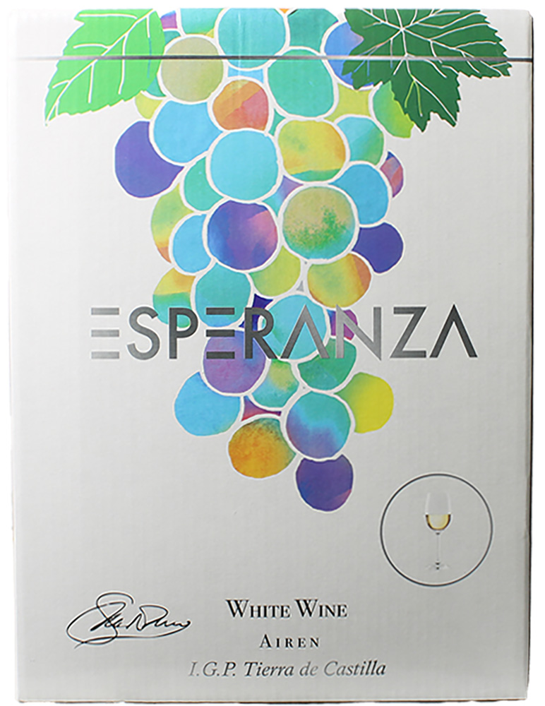 【大容量】エスペランサ　アイレン　バックインボックス　5000ml　NV　＜白＞　＜ワイン／スペイン＞