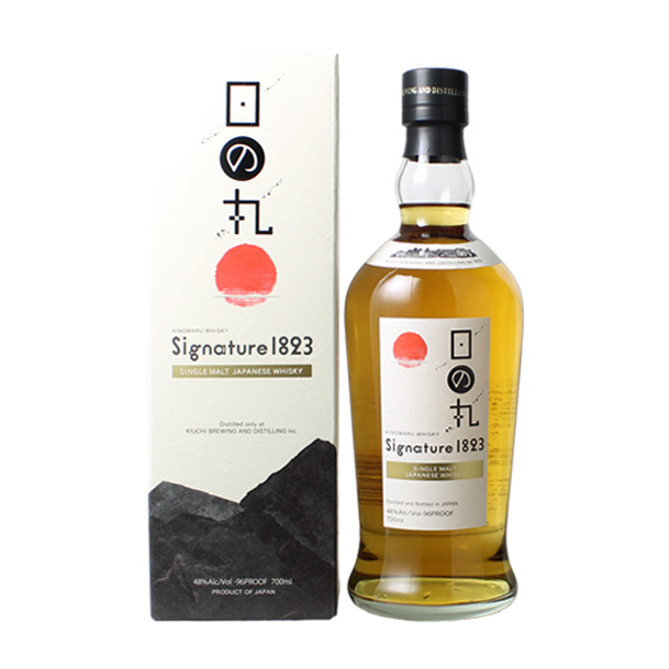 日の丸ウイスキー シグネチャー1823 木内酒造 八郷蒸留所 48% 700ml ウイスキー